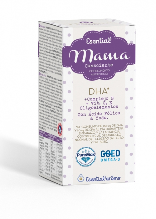 DHA* + COMPLEJO B, VIT-C, E, ÁCIDO FÓLICO & YODO