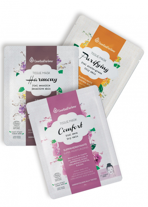 PACK TISSUE MASK MIX (Comfort + Purifying + Harmony)